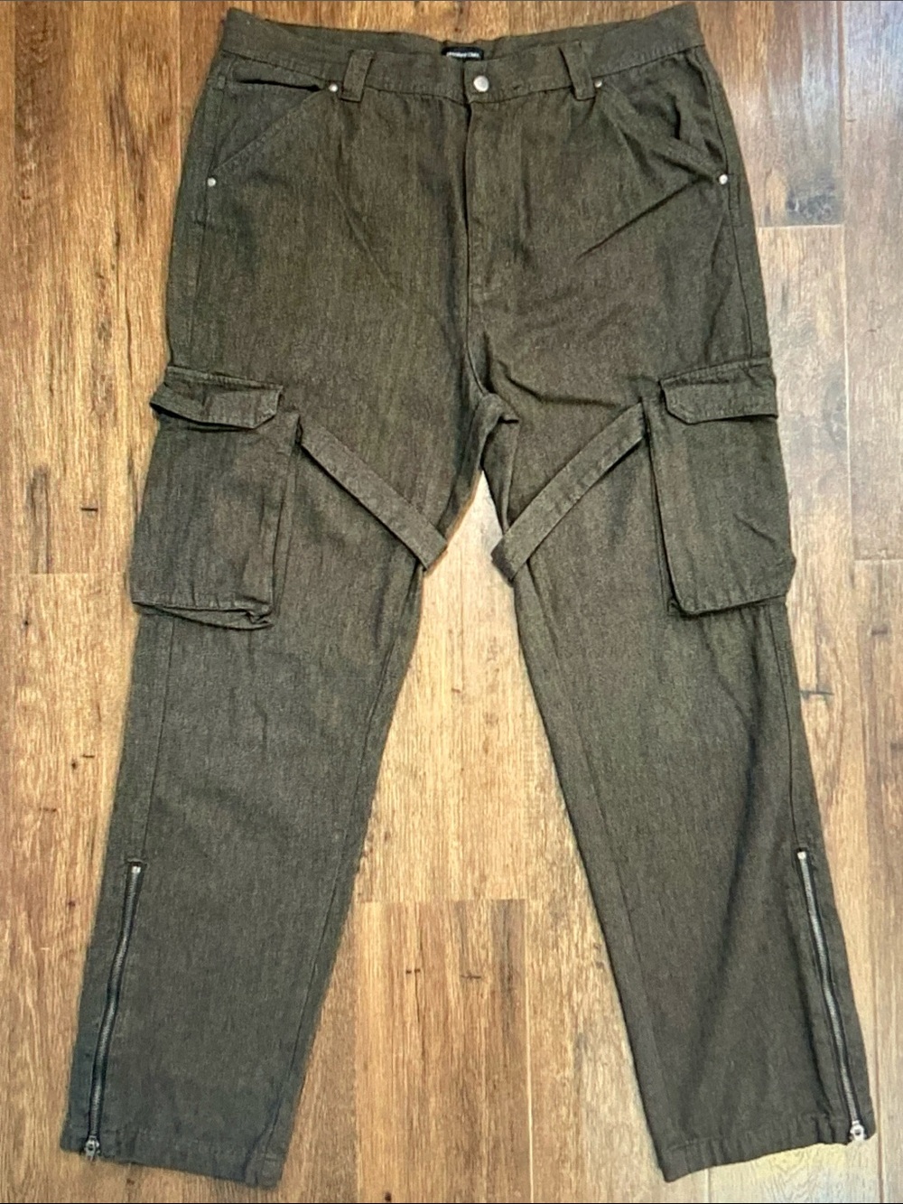 Urban Outfitters Brown Cargo Utility Pants
